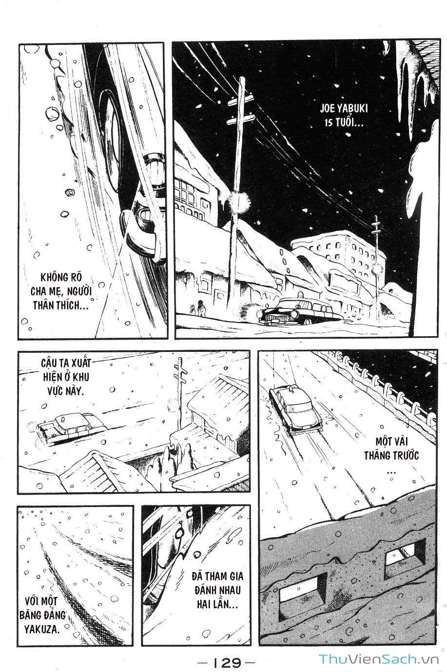 Truyện Tranh Thiết Quyền Lãng Tử - Ashita No Joe trang 5