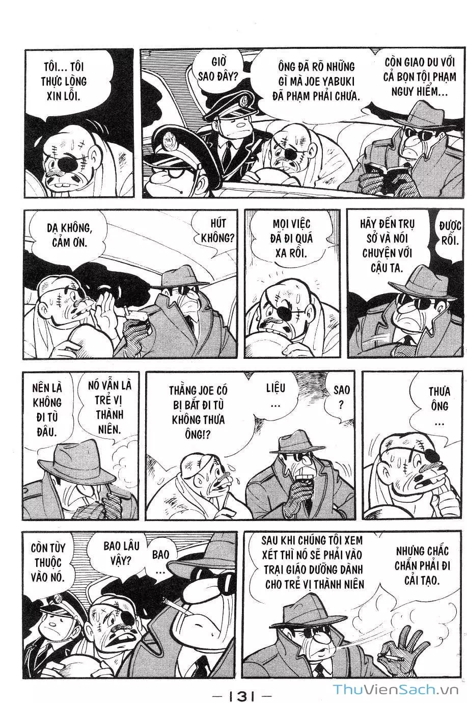 Truyện Tranh Thiết Quyền Lãng Tử - Ashita No Joe trang 5