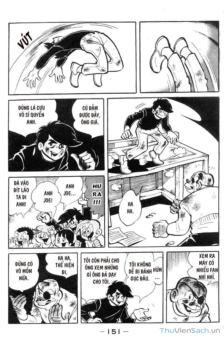 Truyện Tranh Thiết Quyền Lãng Tử - Ashita No Joe trang 5