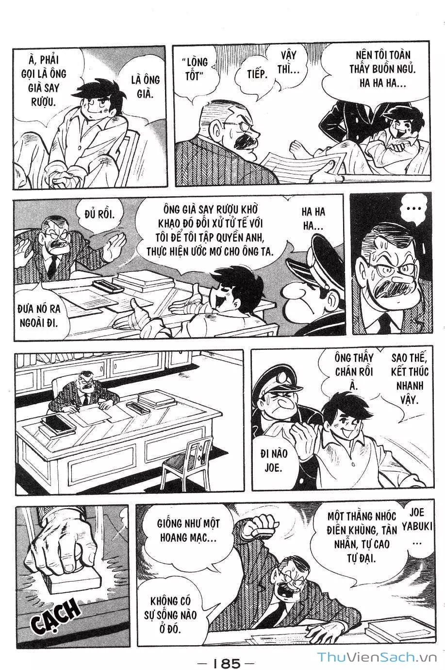 Truyện Tranh Thiết Quyền Lãng Tử - Ashita No Joe trang 5