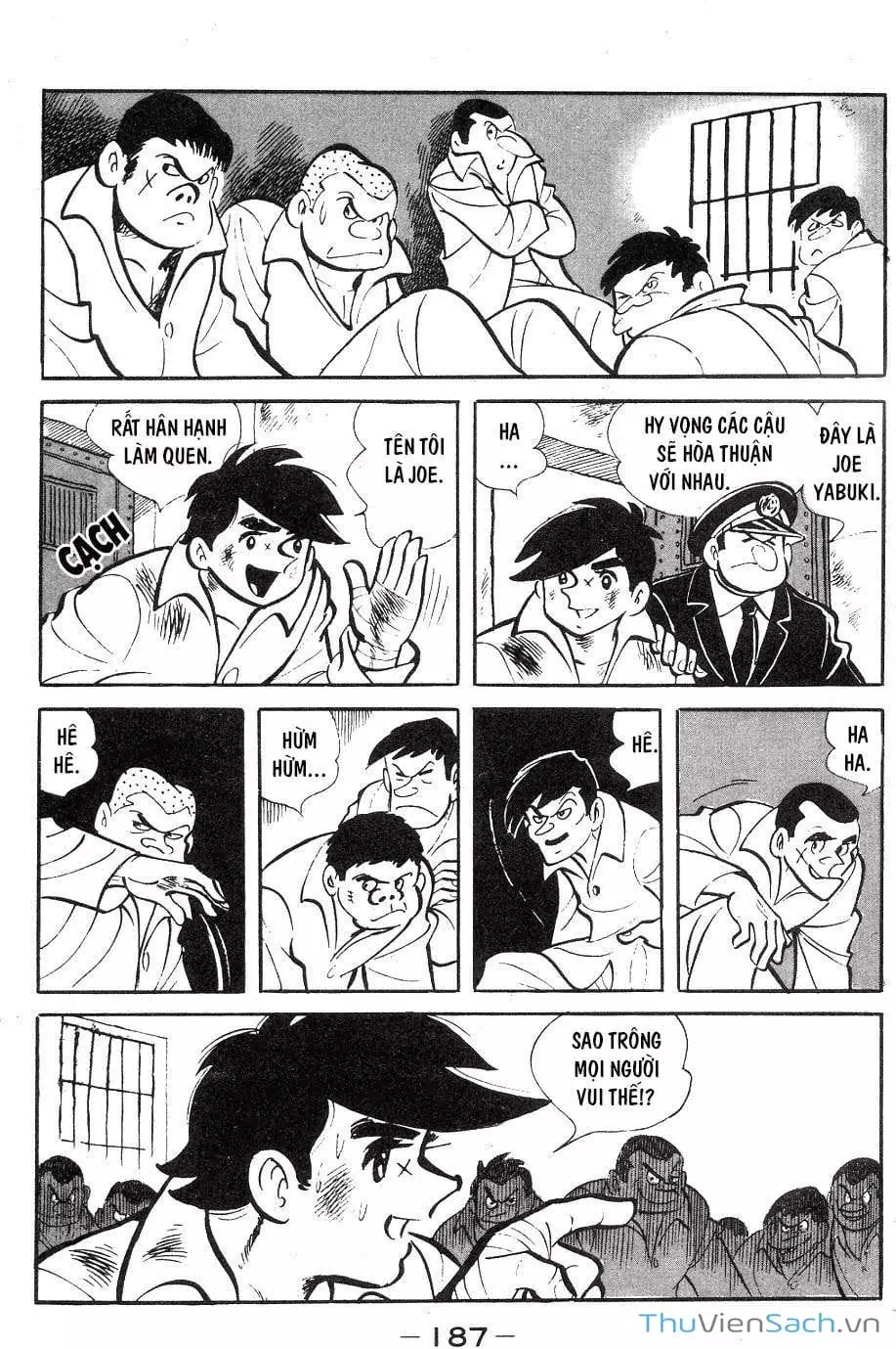 Truyện Tranh Thiết Quyền Lãng Tử - Ashita No Joe trang 5