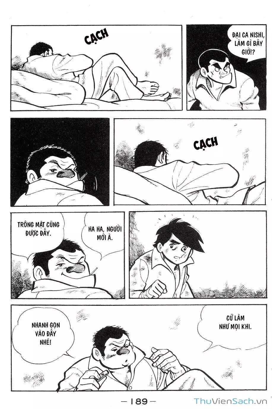 Truyện Tranh Thiết Quyền Lãng Tử - Ashita No Joe trang 5