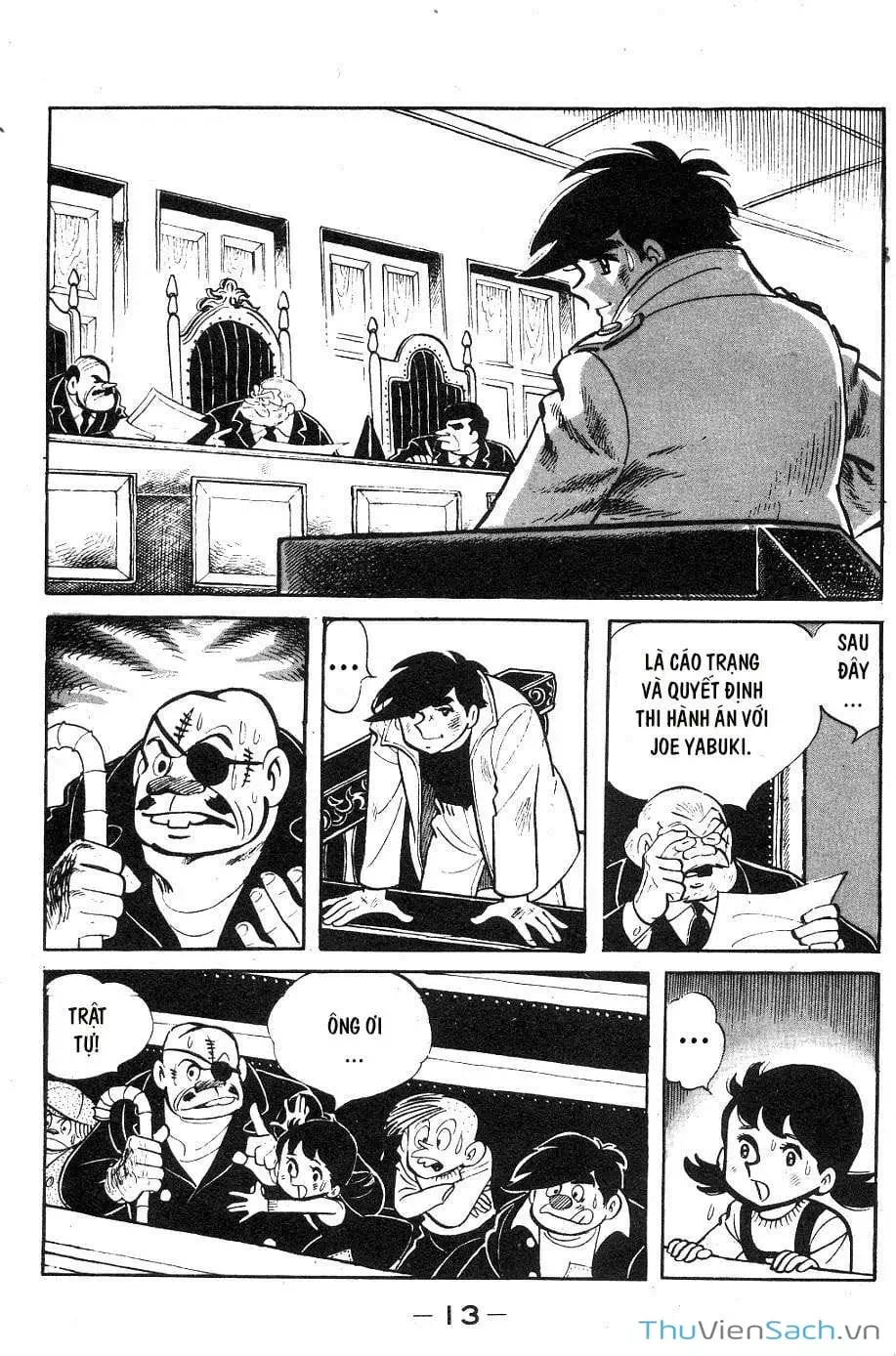 Truyện Tranh Thiết Quyền Lãng Tử - Ashita No Joe trang 5