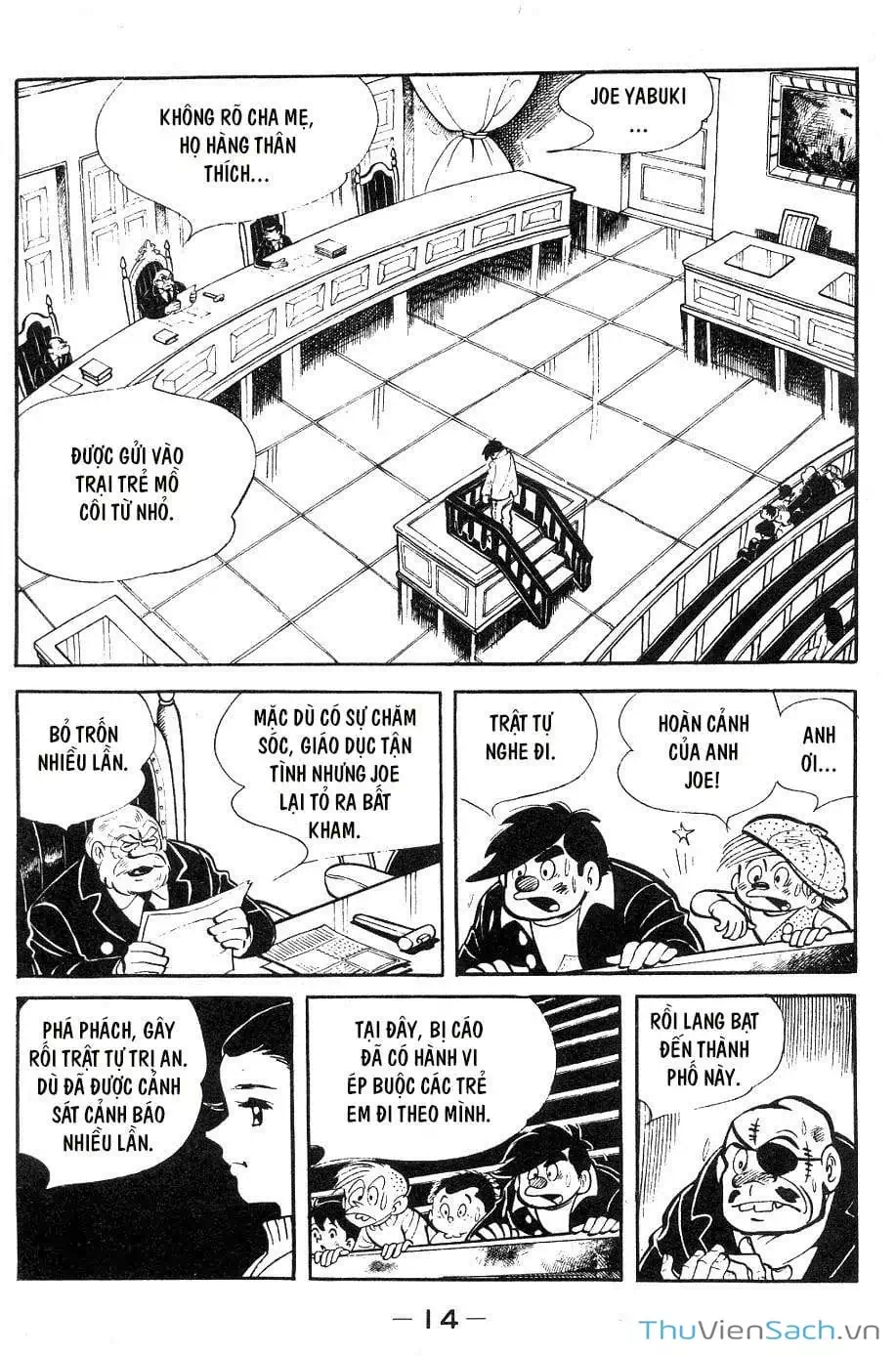 Truyện Tranh Thiết Quyền Lãng Tử - Ashita No Joe trang 5