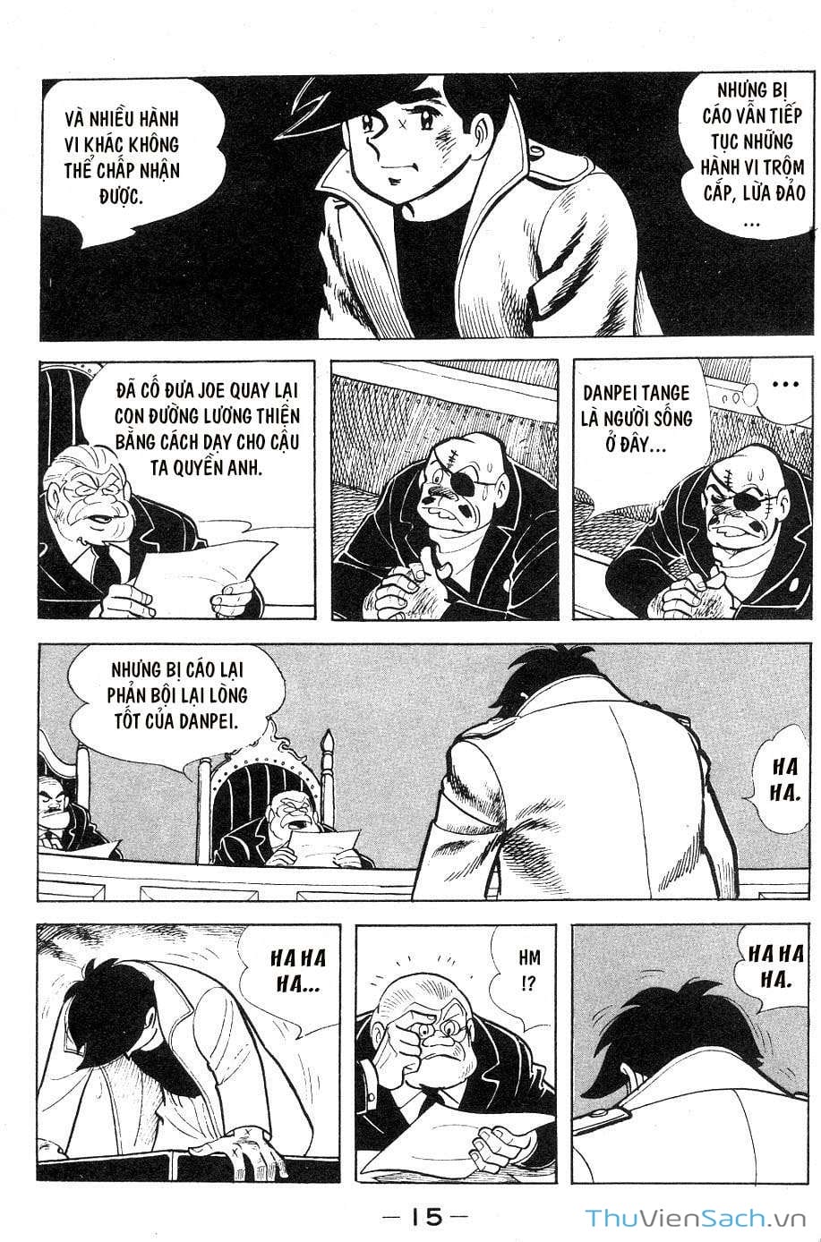 Truyện Tranh Thiết Quyền Lãng Tử - Ashita No Joe trang 5