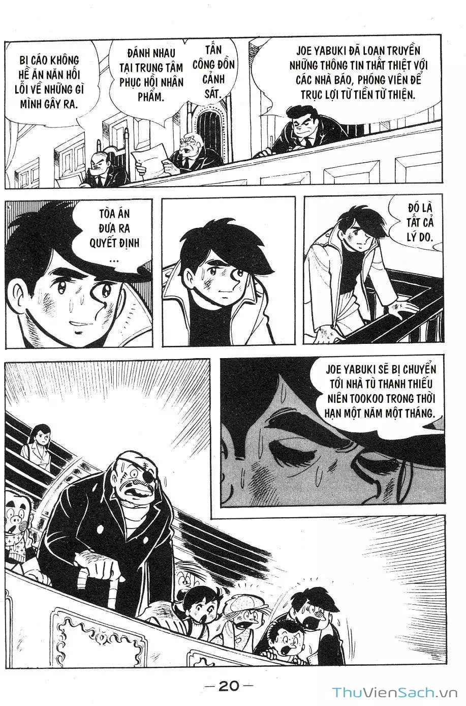 Truyện Tranh Thiết Quyền Lãng Tử - Ashita No Joe trang 5