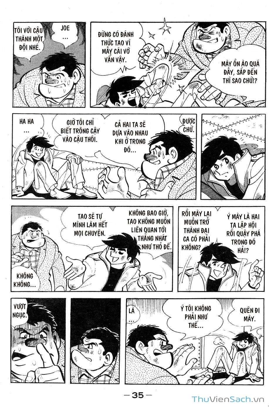 Truyện Tranh Thiết Quyền Lãng Tử - Ashita No Joe trang 5