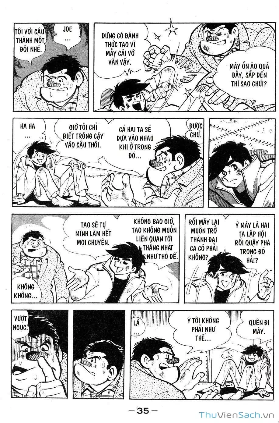 Truyện Tranh Thiết Quyền Lãng Tử - Ashita No Joe trang 5