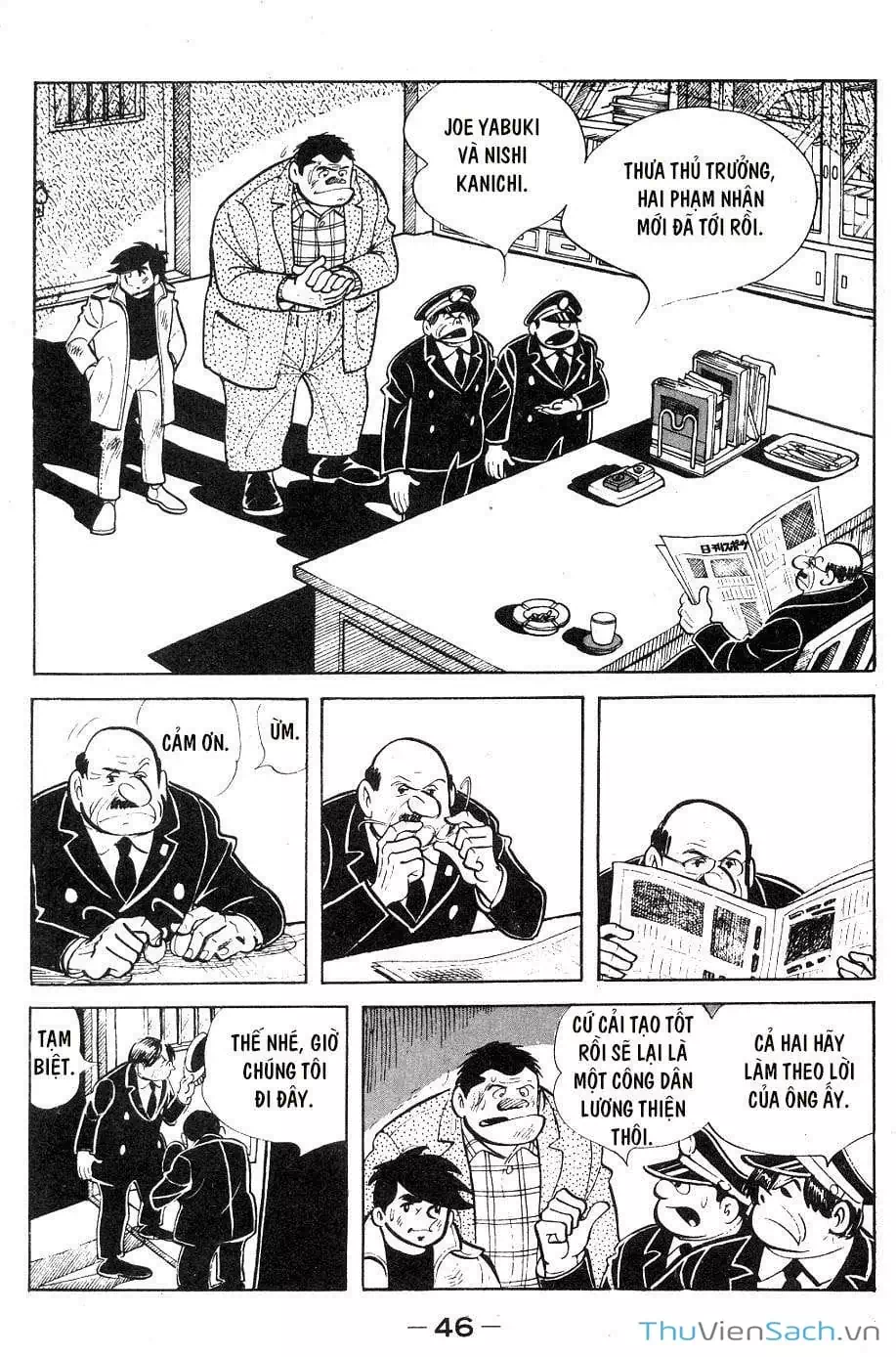 Truyện Tranh Thiết Quyền Lãng Tử - Ashita No Joe trang 5