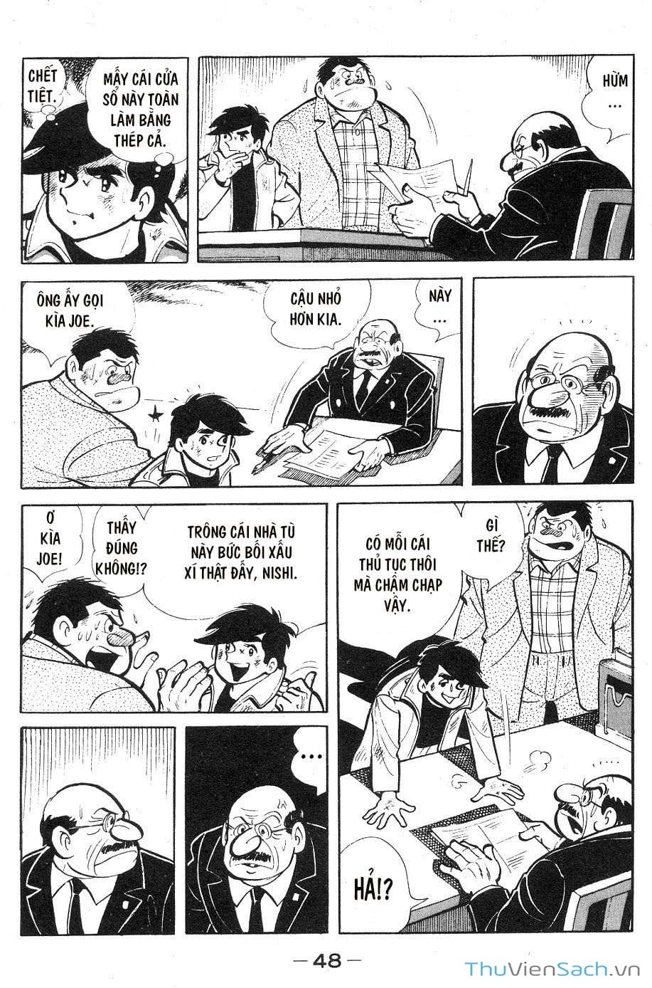 Truyện Tranh Thiết Quyền Lãng Tử - Ashita No Joe trang 5