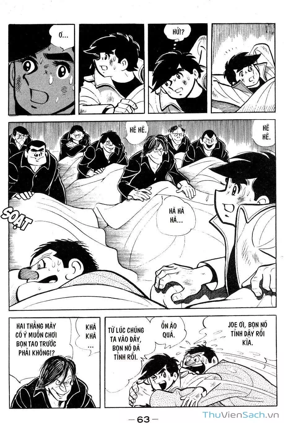 Truyện Tranh Thiết Quyền Lãng Tử - Ashita No Joe trang 5