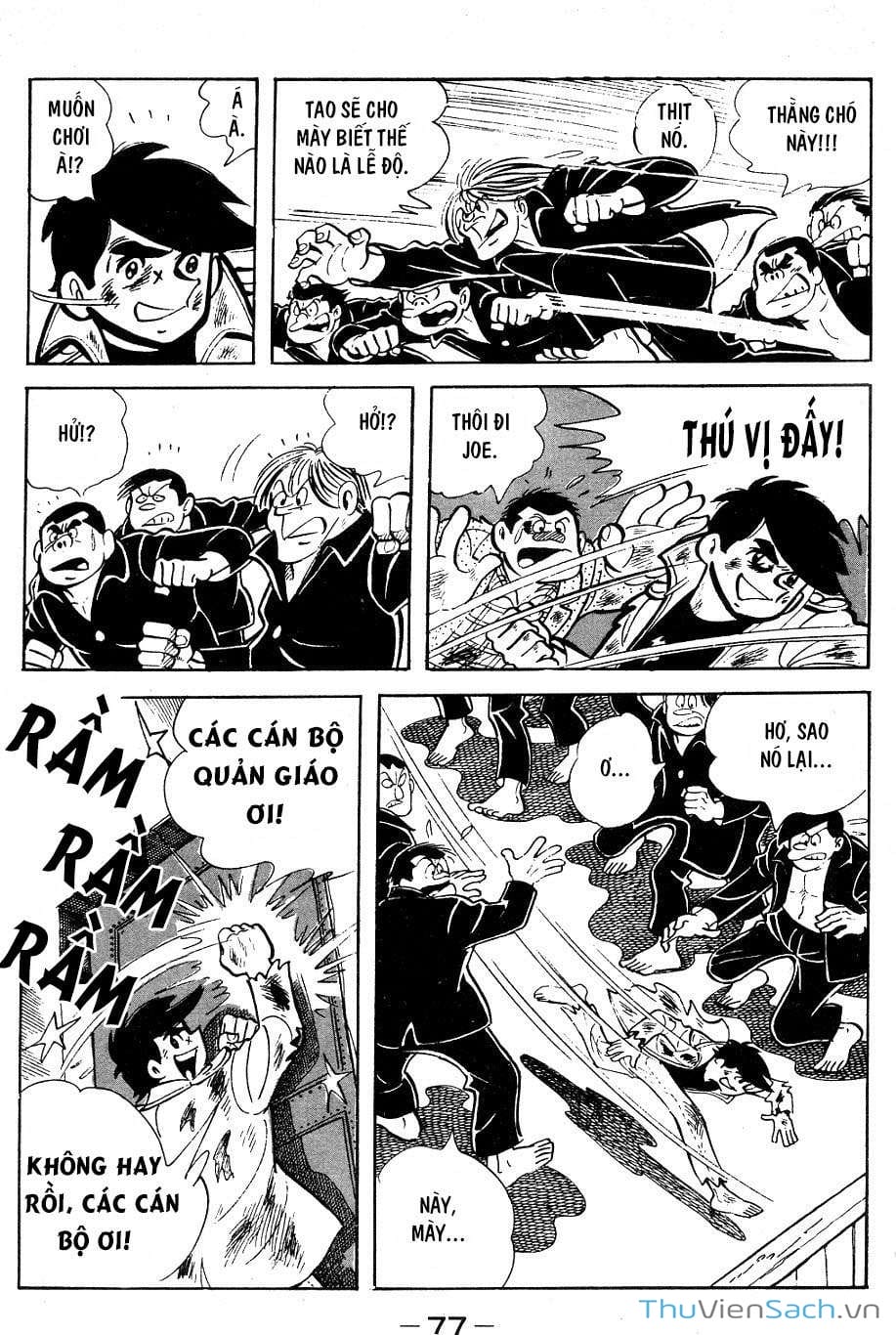 Truyện Tranh Thiết Quyền Lãng Tử - Ashita No Joe trang 5