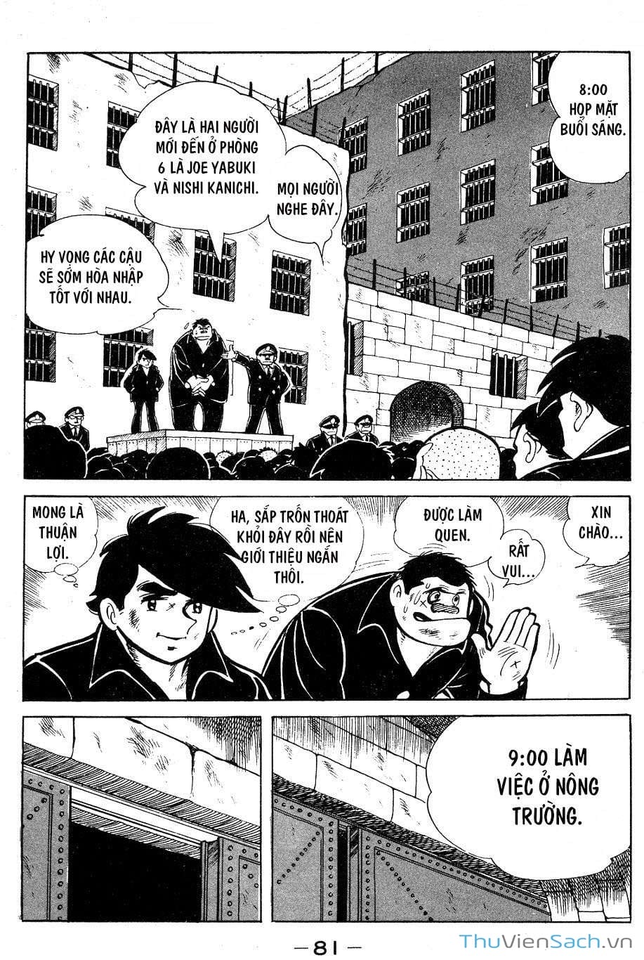 Truyện Tranh Thiết Quyền Lãng Tử - Ashita No Joe trang 5