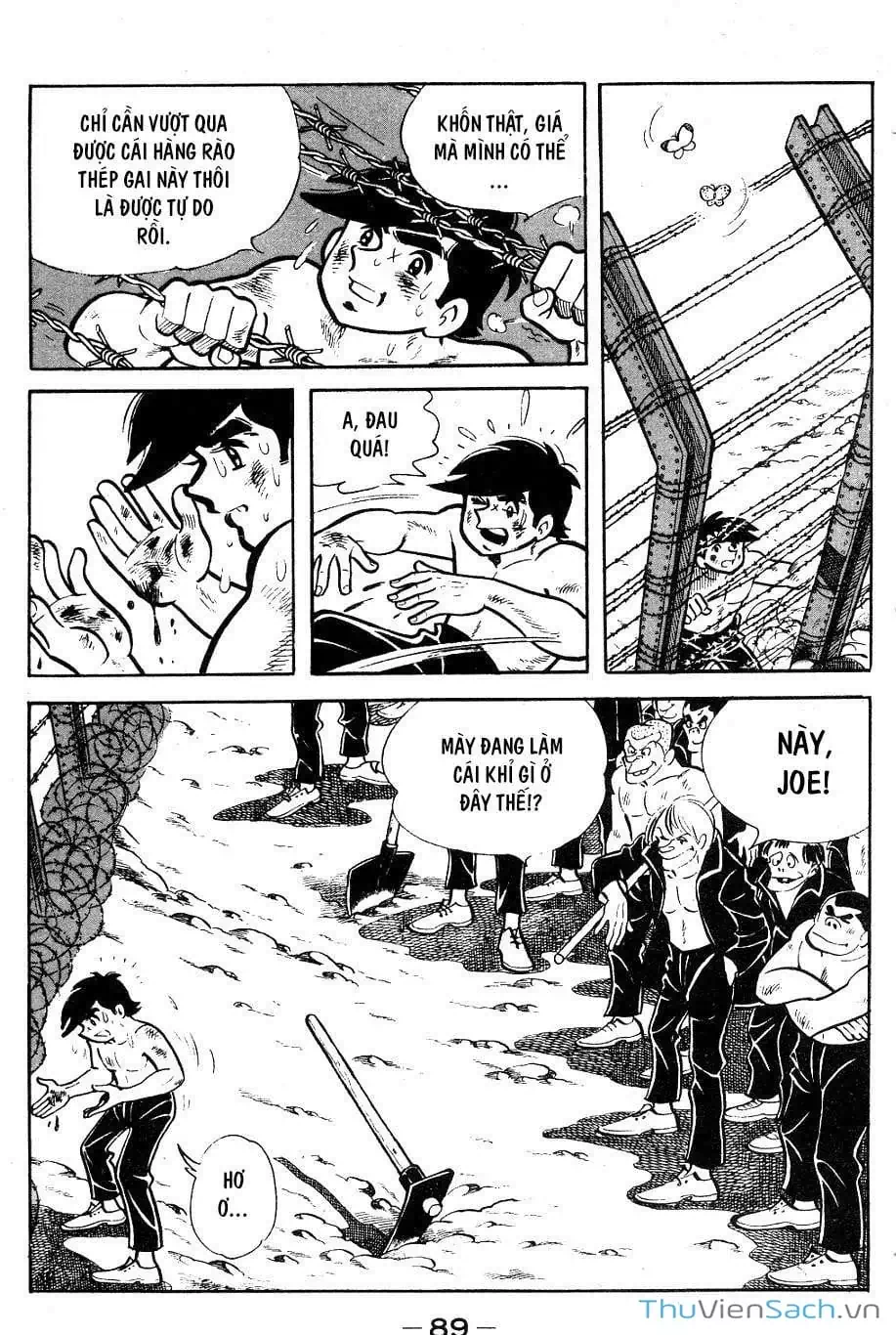 Truyện Tranh Thiết Quyền Lãng Tử - Ashita No Joe trang 5