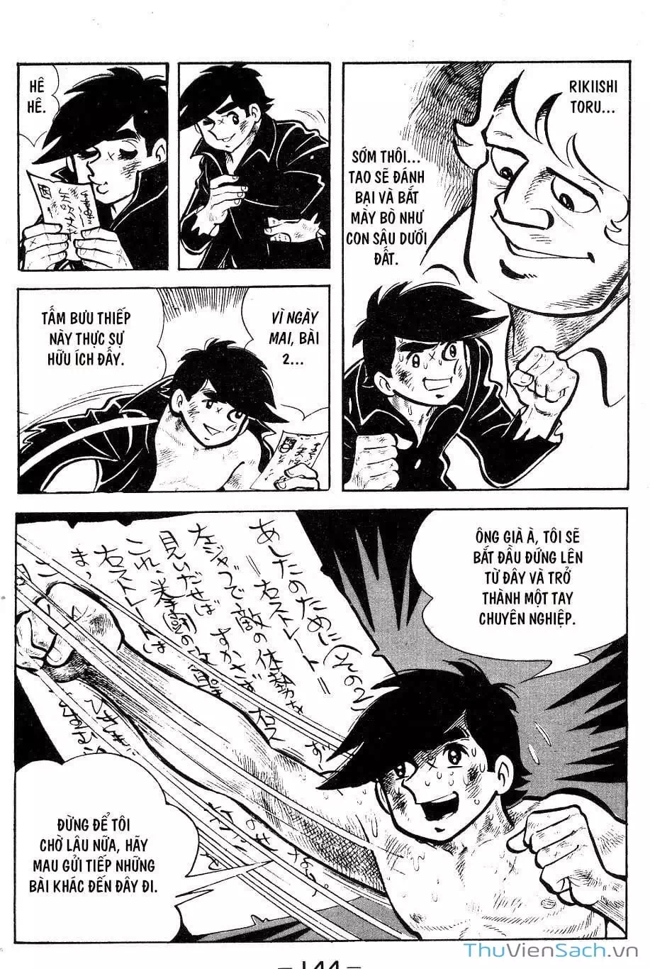 Truyện Tranh Thiết Quyền Lãng Tử - Ashita No Joe trang 5