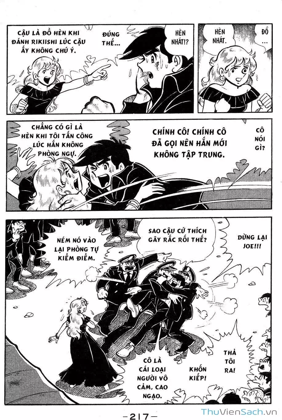 Truyện Tranh Thiết Quyền Lãng Tử - Ashita No Joe trang 5