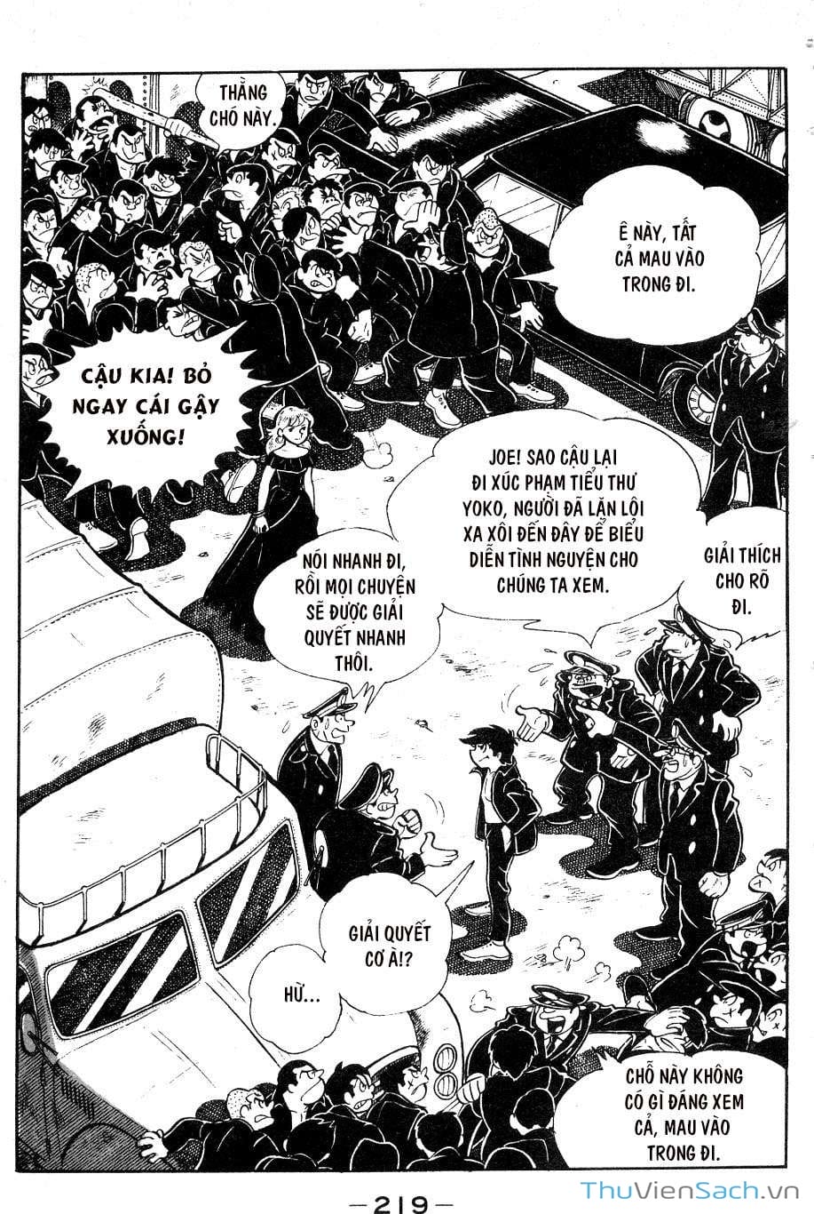 Truyện Tranh Thiết Quyền Lãng Tử - Ashita No Joe trang 5