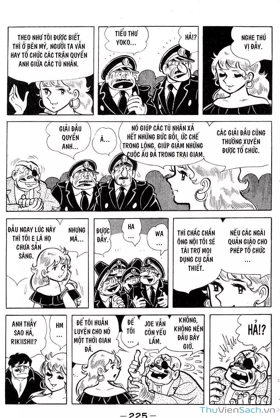 Truyện Tranh Thiết Quyền Lãng Tử - Ashita No Joe trang 5