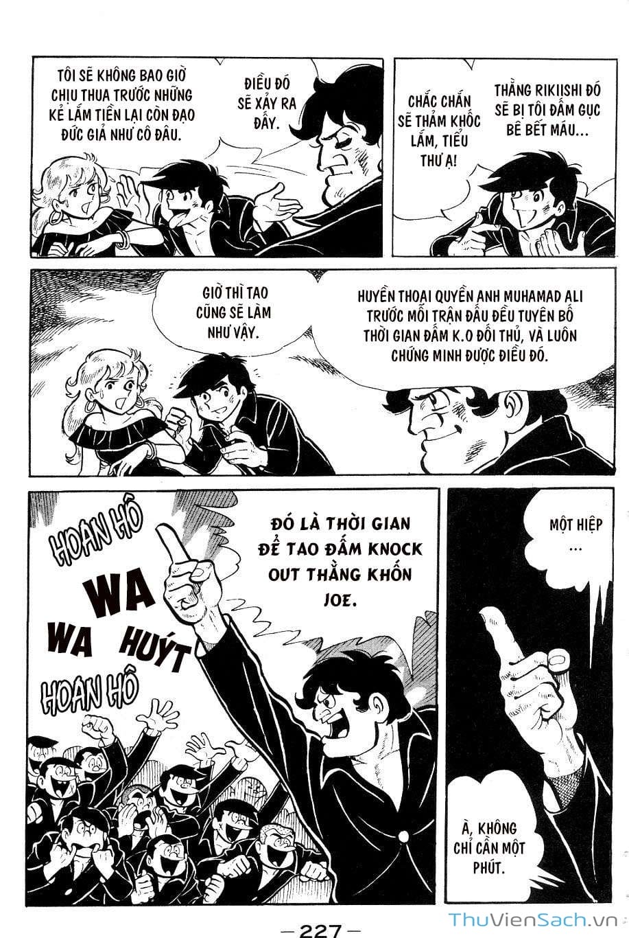 Truyện Tranh Thiết Quyền Lãng Tử - Ashita No Joe trang 5