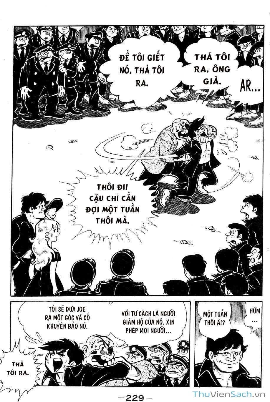 Truyện Tranh Thiết Quyền Lãng Tử - Ashita No Joe trang 5