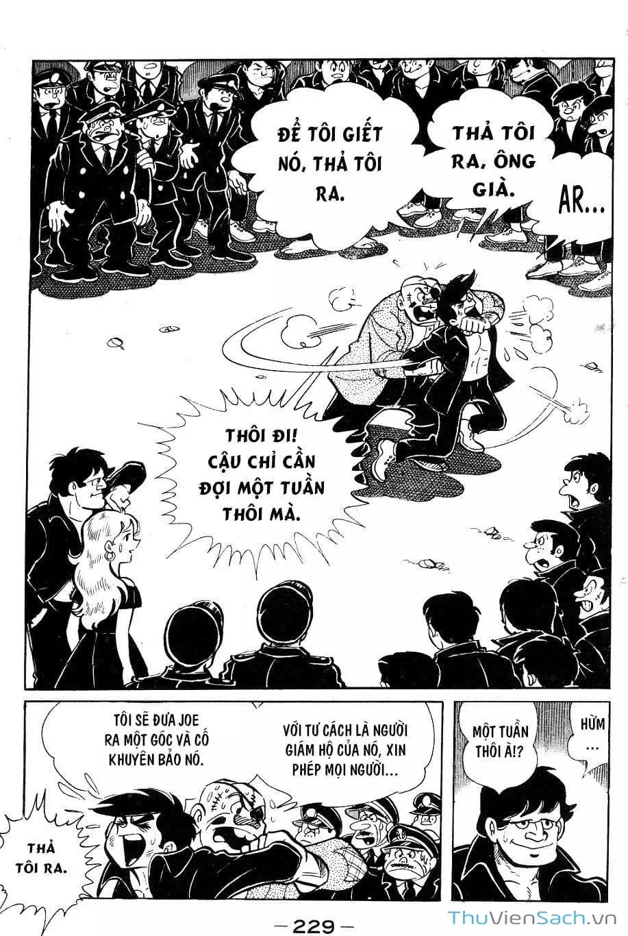 Truyện Tranh Thiết Quyền Lãng Tử - Ashita No Joe trang 5