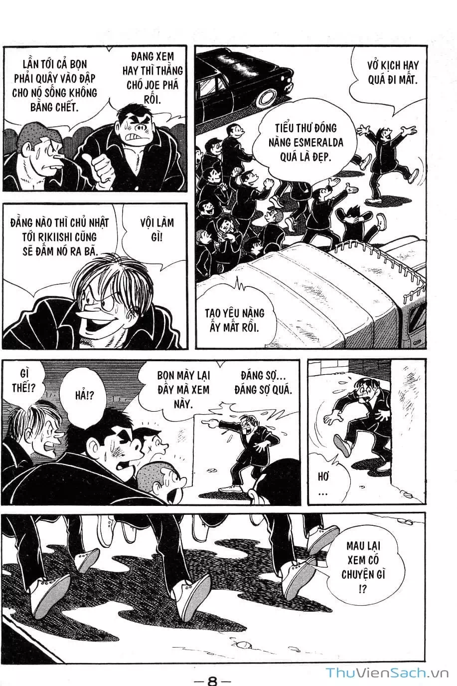 Truyện Tranh Thiết Quyền Lãng Tử - Ashita No Joe trang 5