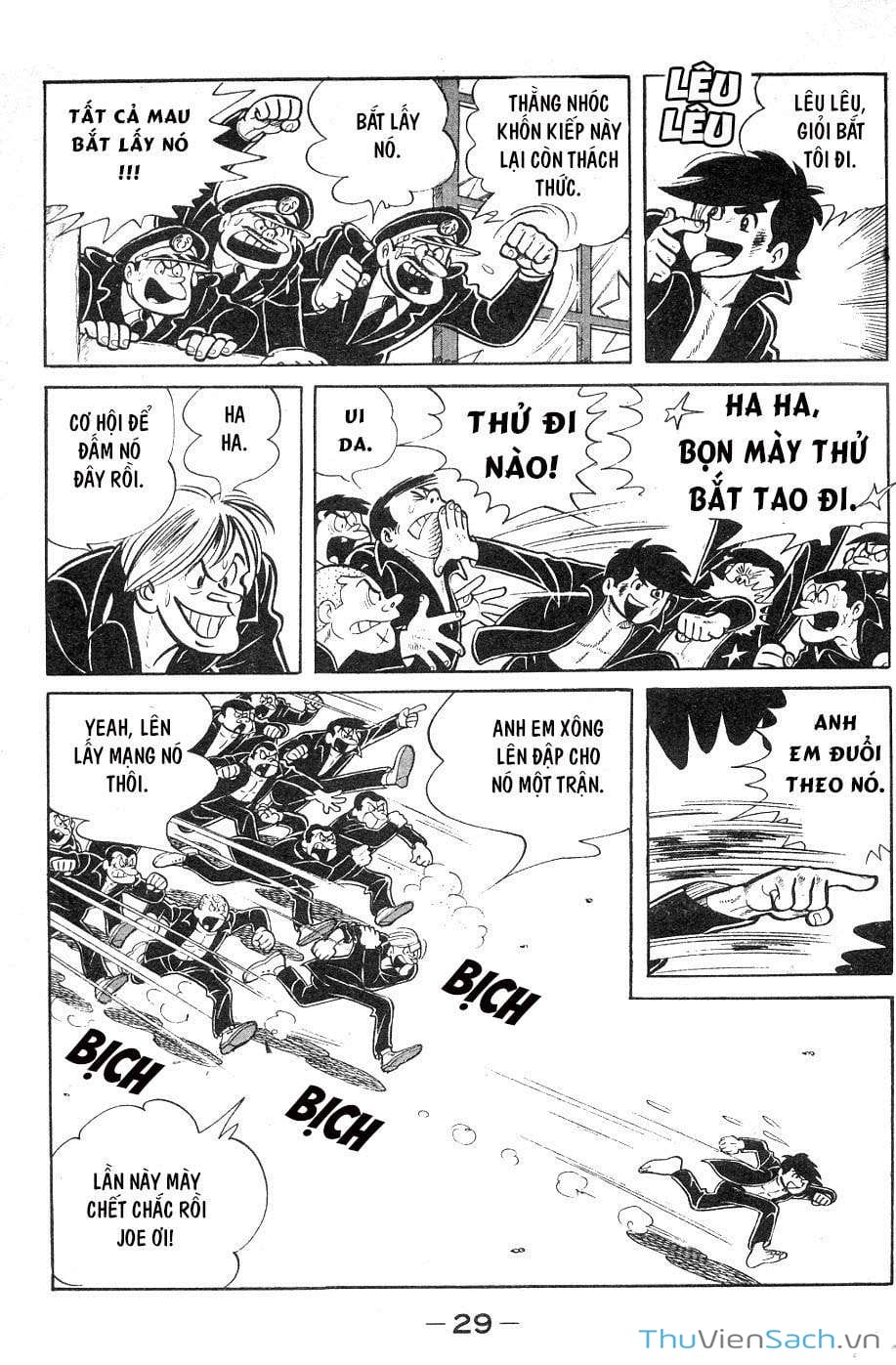 Truyện Tranh Thiết Quyền Lãng Tử - Ashita No Joe trang 5