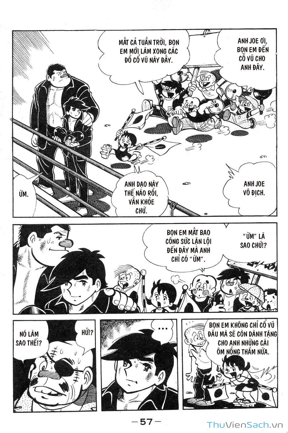 Truyện Tranh Thiết Quyền Lãng Tử - Ashita No Joe trang 5