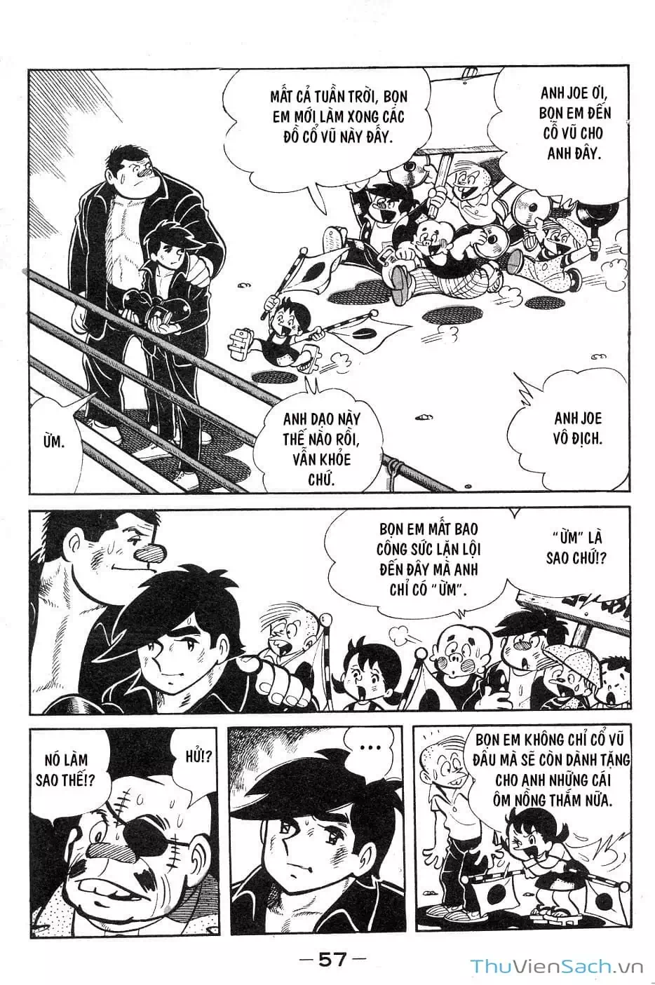 Truyện Tranh Thiết Quyền Lãng Tử - Ashita No Joe trang 5