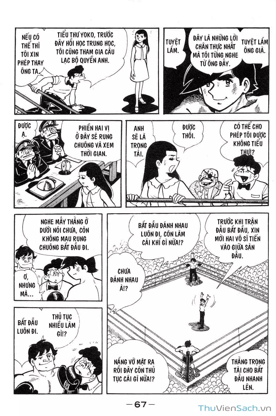 Truyện Tranh Thiết Quyền Lãng Tử - Ashita No Joe trang 5