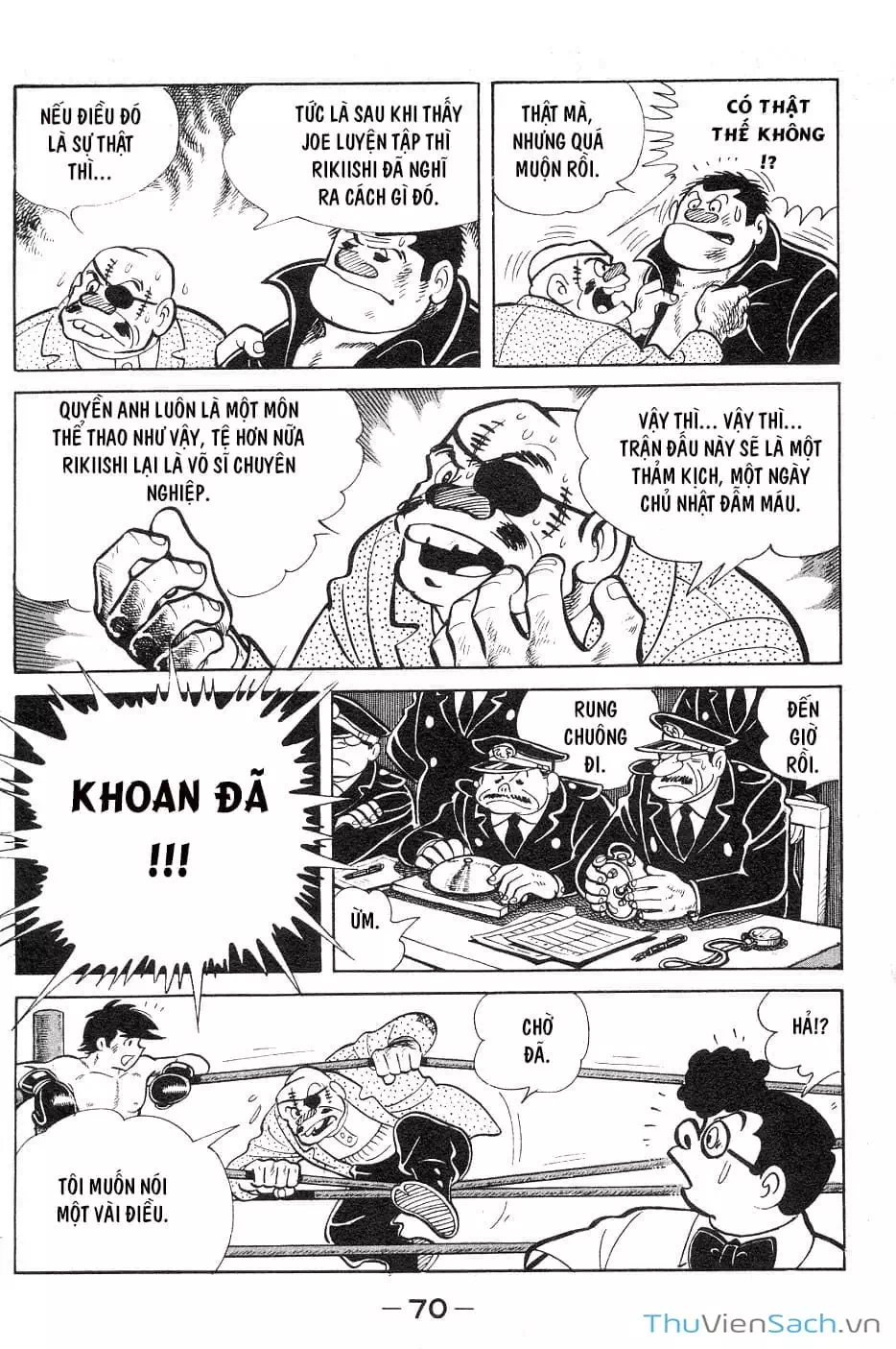 Truyện Tranh Thiết Quyền Lãng Tử - Ashita No Joe trang 5