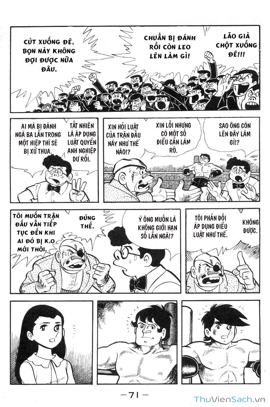 Truyện Tranh Thiết Quyền Lãng Tử - Ashita No Joe trang 5