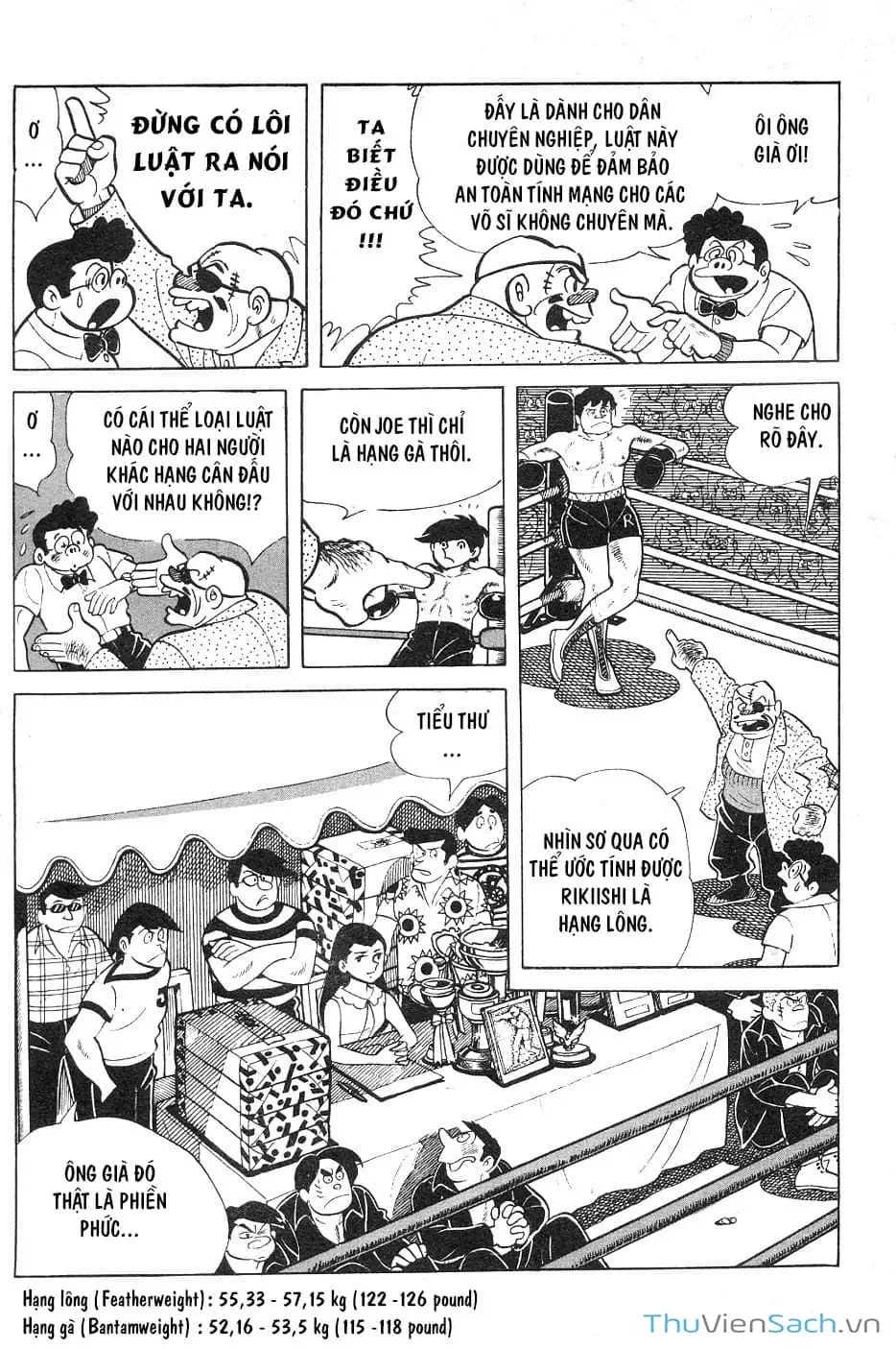 Truyện Tranh Thiết Quyền Lãng Tử - Ashita No Joe trang 5