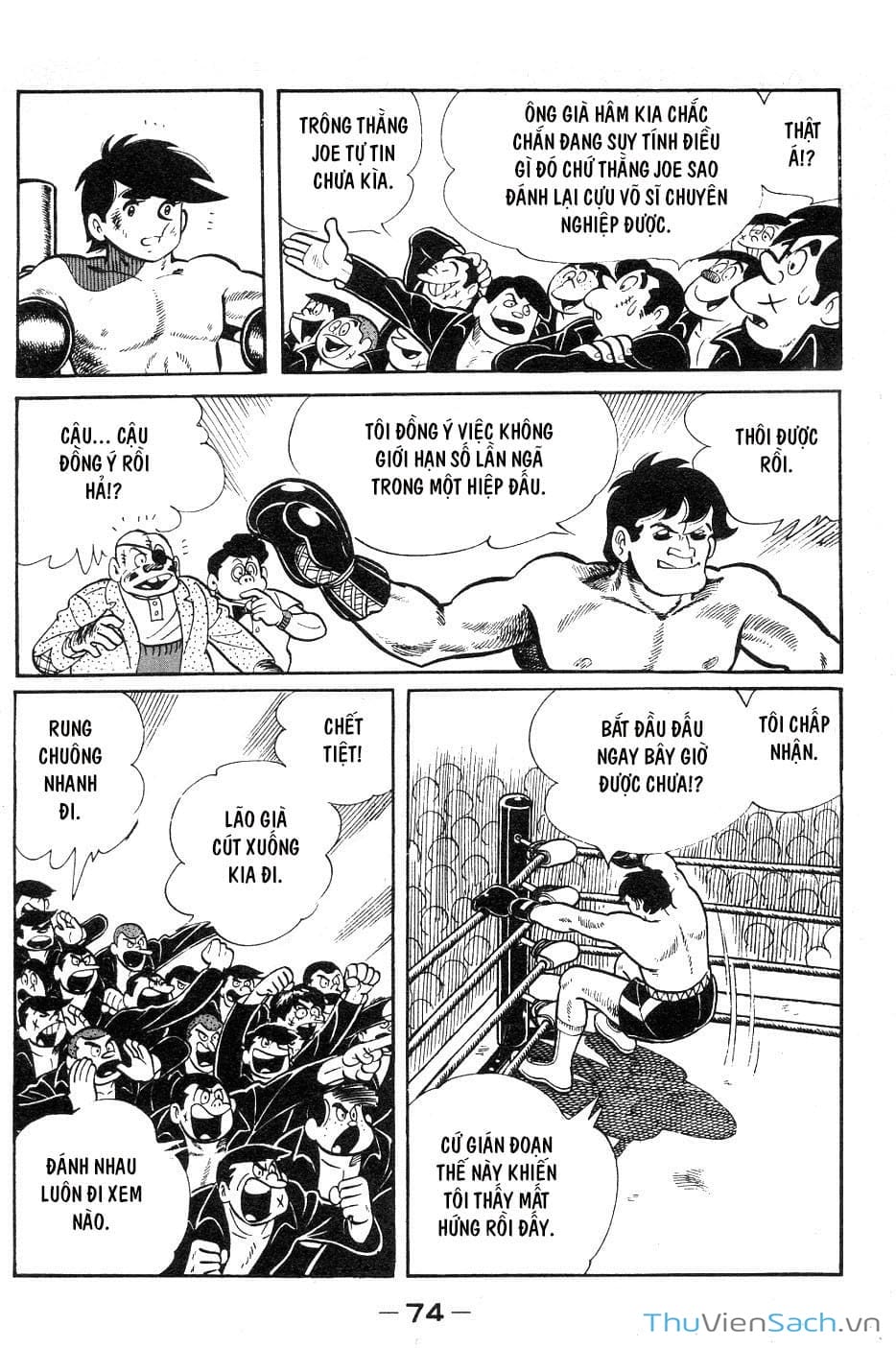 Truyện Tranh Thiết Quyền Lãng Tử - Ashita No Joe trang 5