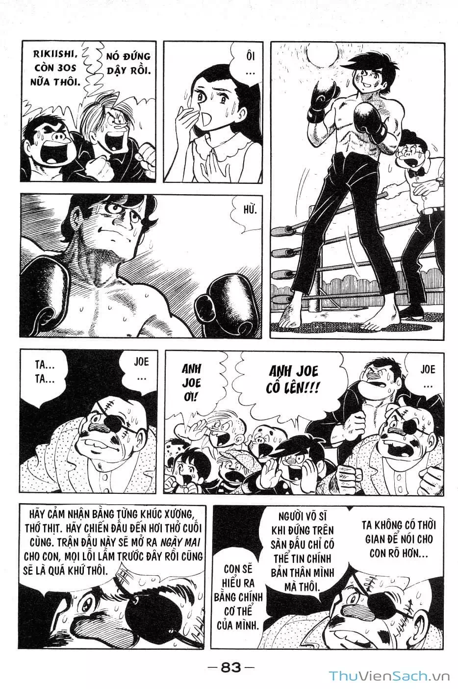 Truyện Tranh Thiết Quyền Lãng Tử - Ashita No Joe trang 5