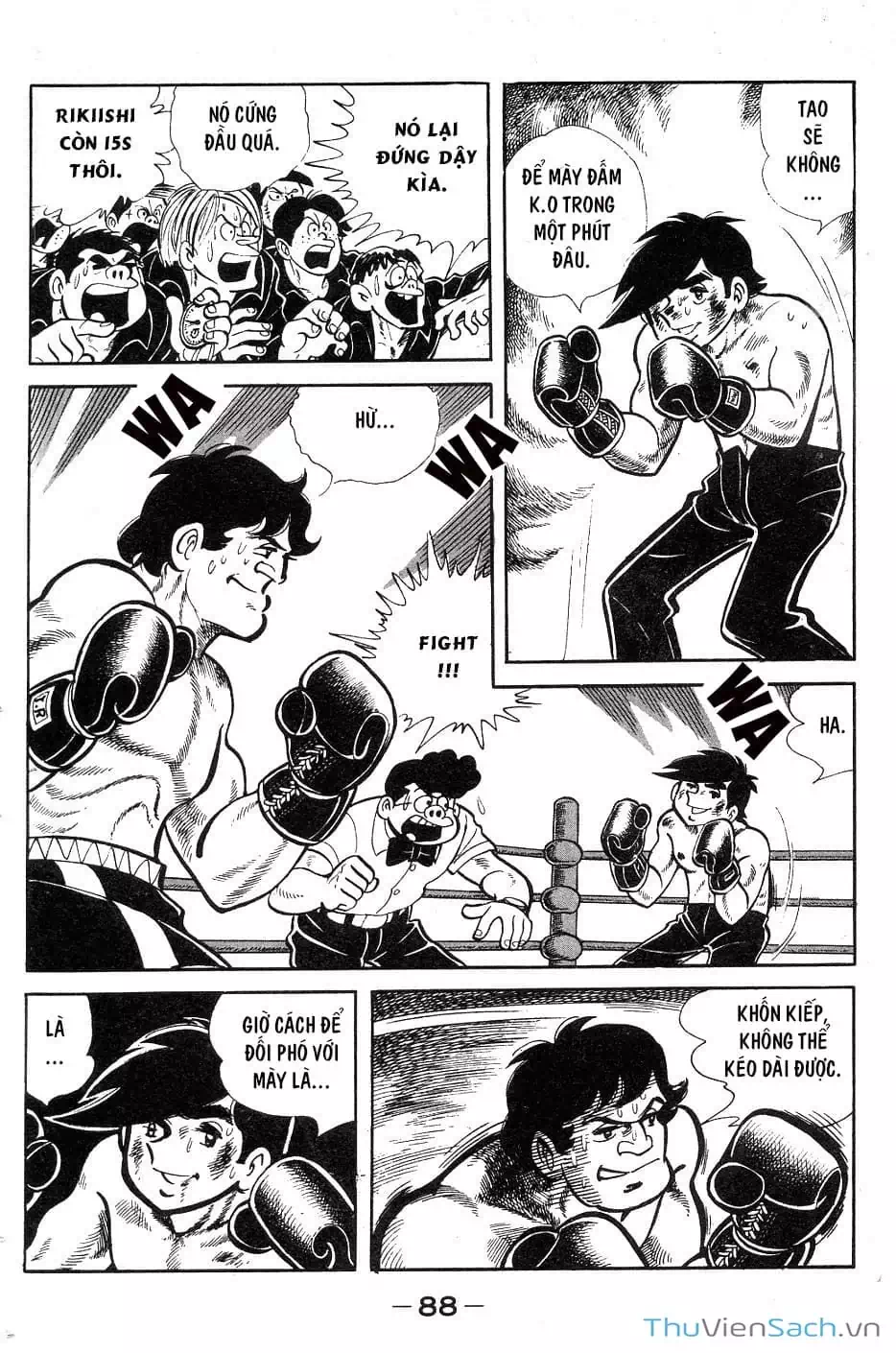 Truyện Tranh Thiết Quyền Lãng Tử - Ashita No Joe trang 5