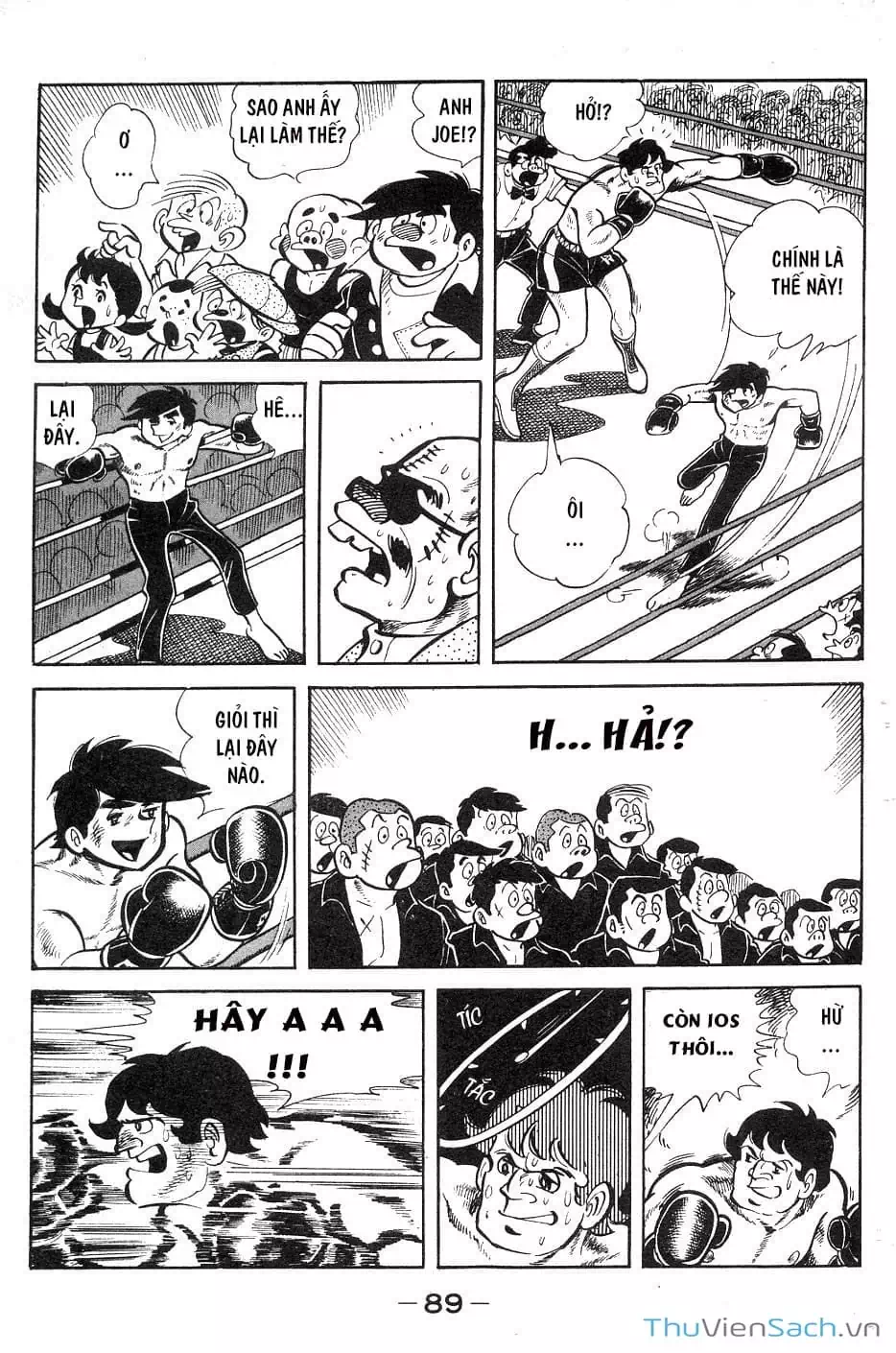 Truyện Tranh Thiết Quyền Lãng Tử - Ashita No Joe trang 5