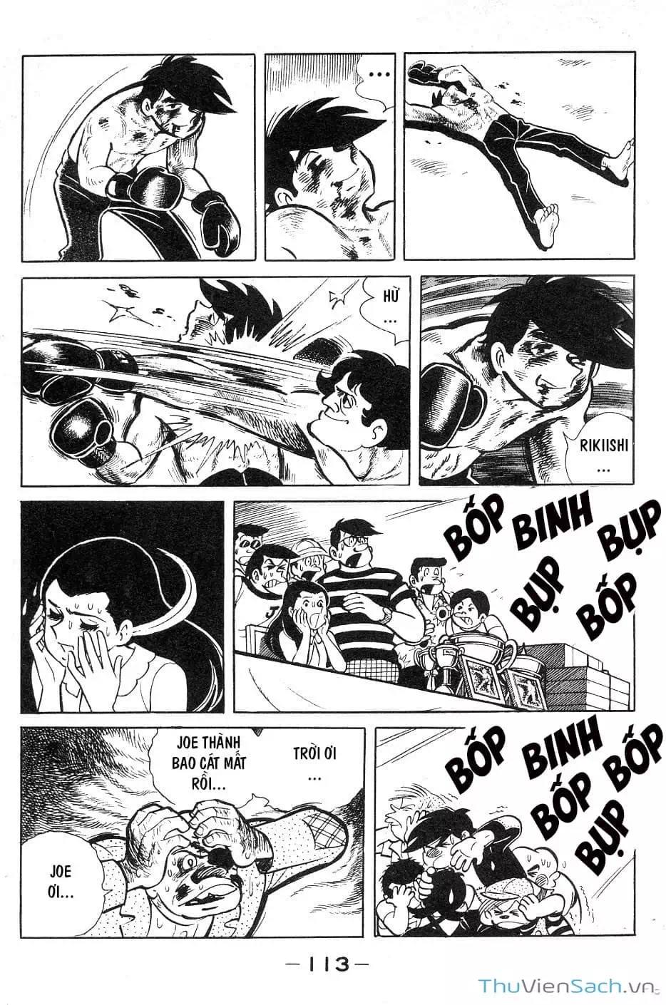 Truyện Tranh Thiết Quyền Lãng Tử - Ashita No Joe trang 5