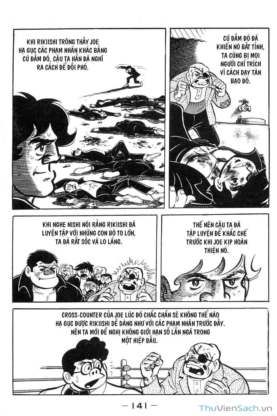 Truyện Tranh Thiết Quyền Lãng Tử - Ashita No Joe trang 5