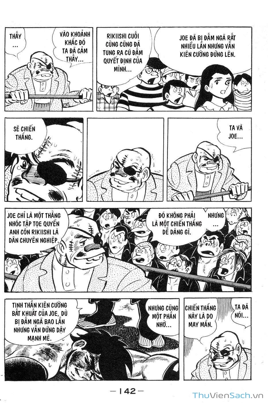 Truyện Tranh Thiết Quyền Lãng Tử - Ashita No Joe trang 5