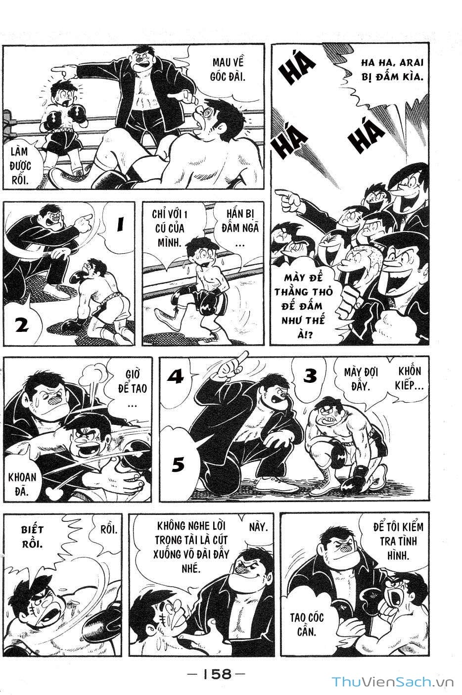 Truyện Tranh Thiết Quyền Lãng Tử - Ashita No Joe trang 5