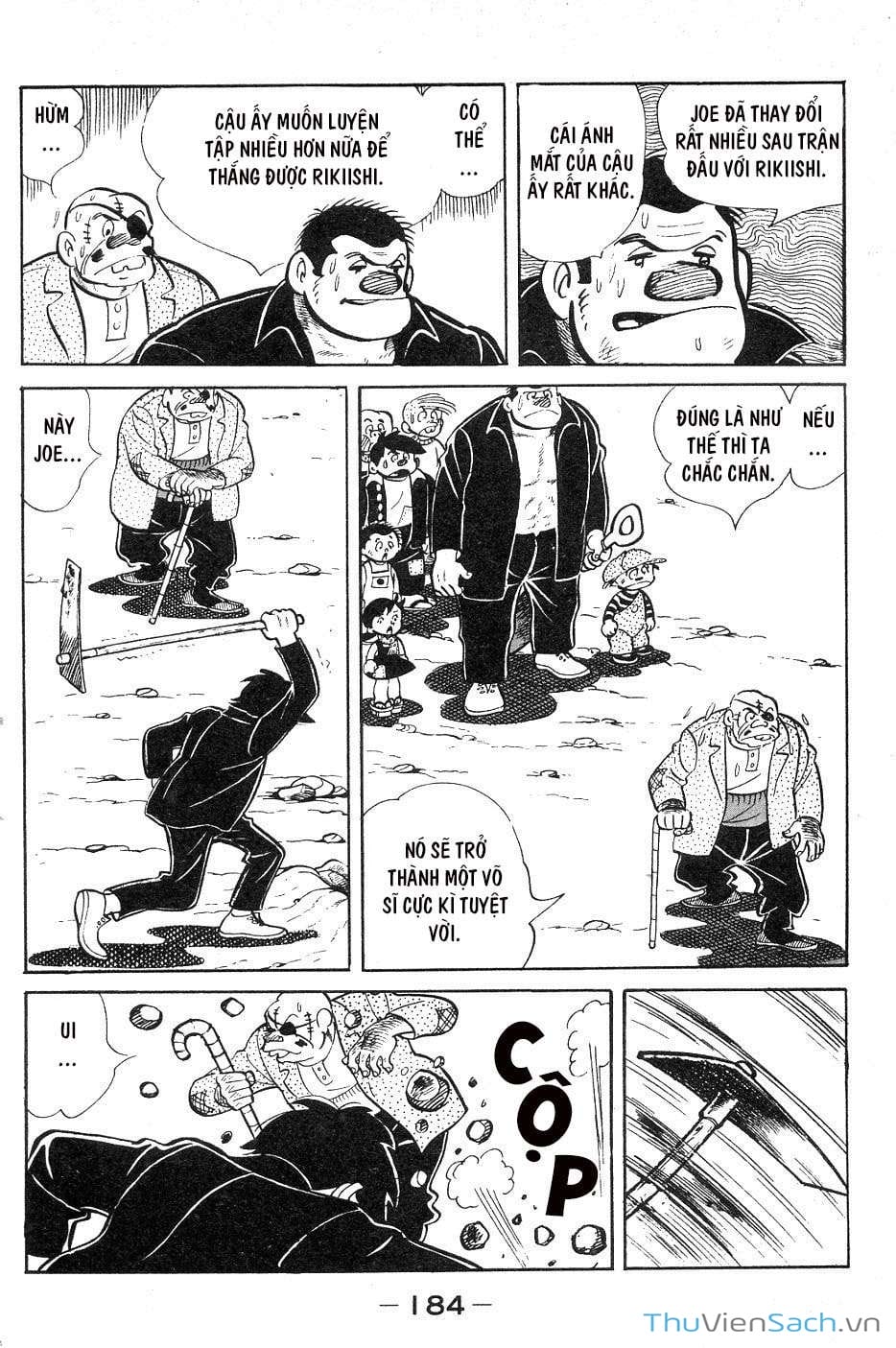 Truyện Tranh Thiết Quyền Lãng Tử - Ashita No Joe trang 5