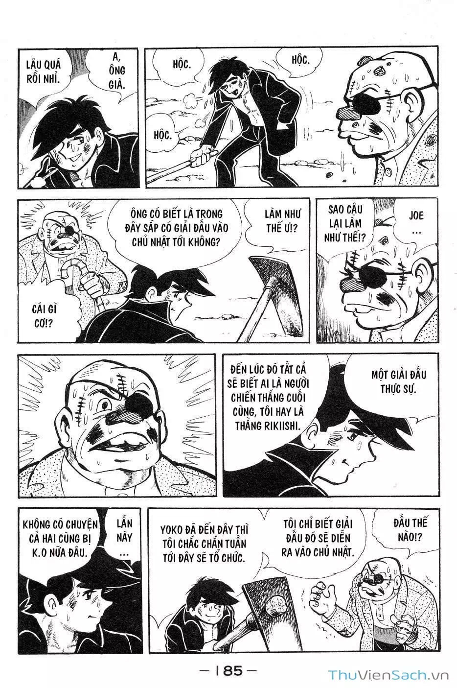 Truyện Tranh Thiết Quyền Lãng Tử - Ashita No Joe trang 5