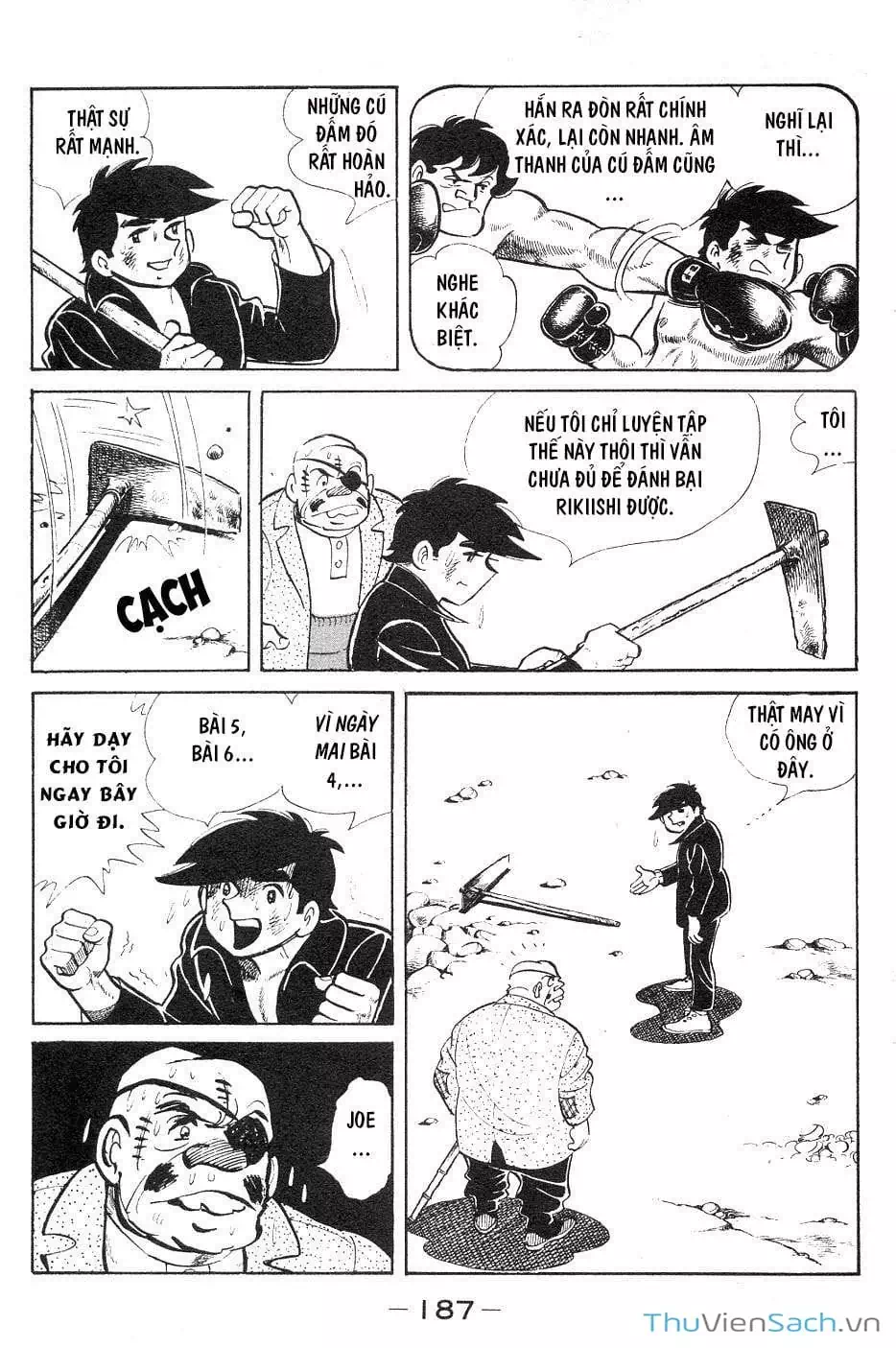 Truyện Tranh Thiết Quyền Lãng Tử - Ashita No Joe trang 5