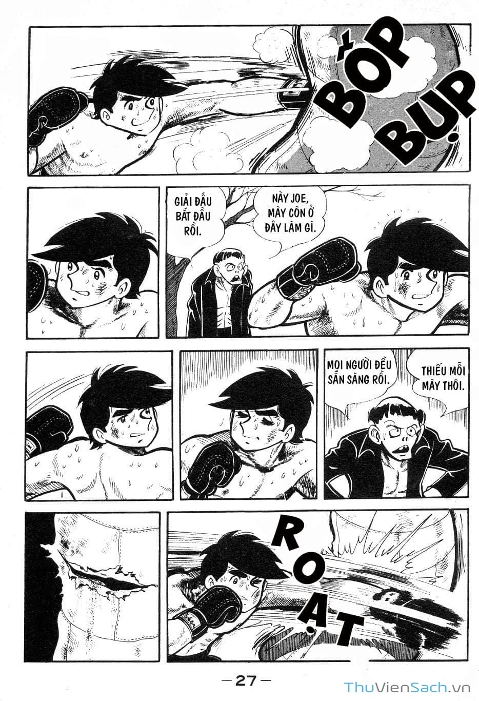 Truyện Tranh Thiết Quyền Lãng Tử - Ashita No Joe trang 5