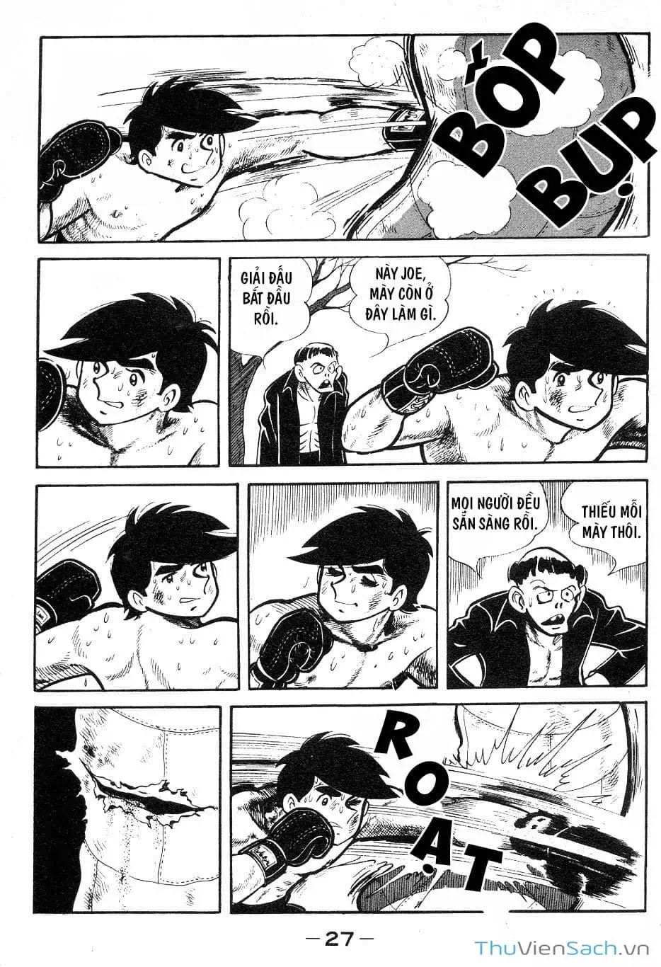 Truyện Tranh Thiết Quyền Lãng Tử - Ashita No Joe trang 5