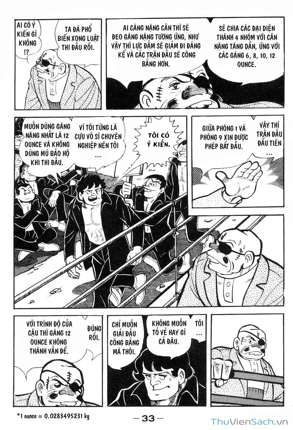 Truyện Tranh Thiết Quyền Lãng Tử - Ashita No Joe trang 5