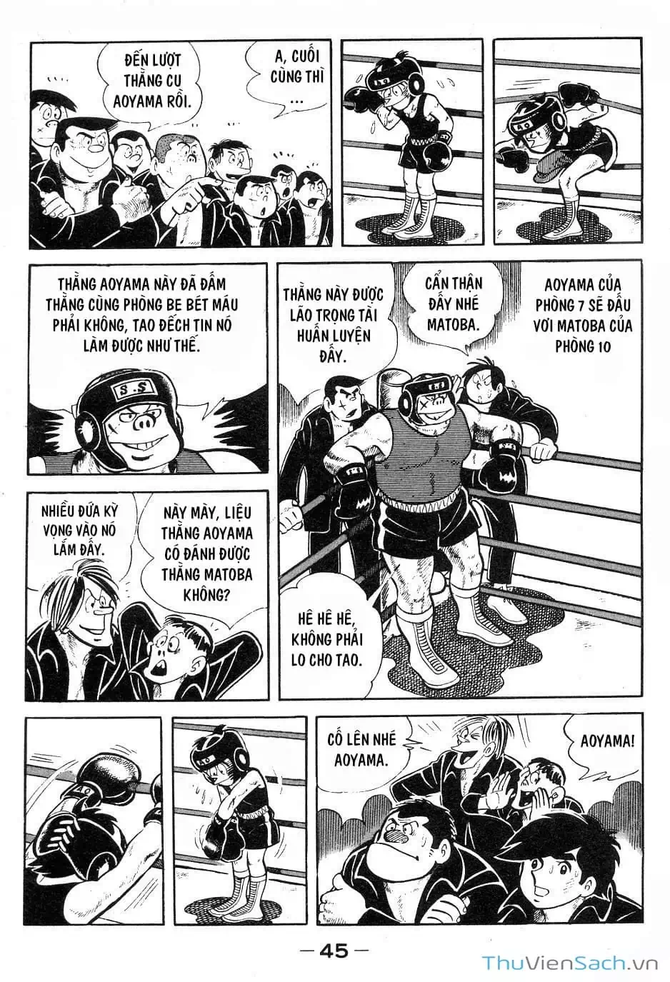 Truyện Tranh Thiết Quyền Lãng Tử - Ashita No Joe trang 5