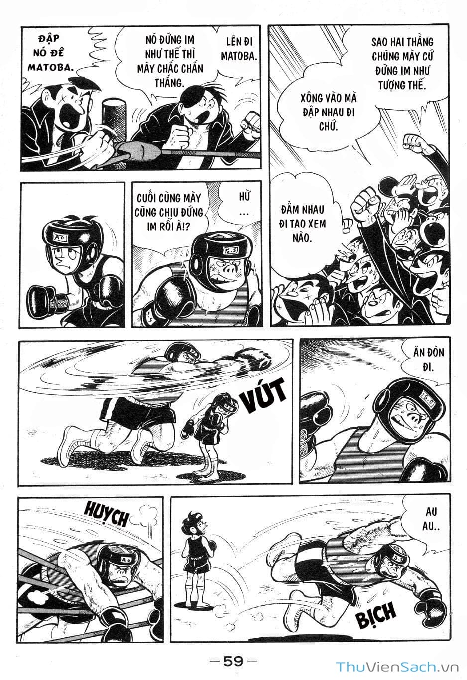 Truyện Tranh Thiết Quyền Lãng Tử - Ashita No Joe trang 5