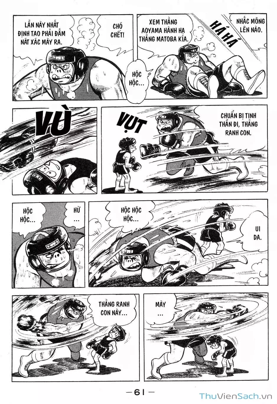 Truyện Tranh Thiết Quyền Lãng Tử - Ashita No Joe trang 5